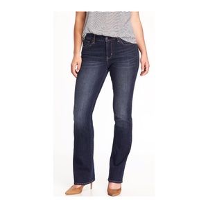 Old Navy Mid Rise Curvy Boot Cut Jeans